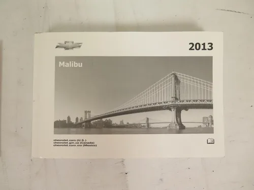 Vista 3 de 2013 Chevrolet Malibu Owners Manual Handbook OEM K02B17012 Tapa blanda – 1 Enero 2013