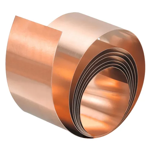 Vista 7 de uxcell Rollo de hoja de cobre, placa 3,280.8 ft m x 16.4 ft m x 1.6 ft m de la hoja del metal