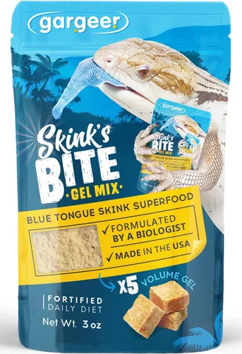 Vista 10 de Gargeer Alimento para Dragón Barbudo de 3 onzas. Dieta Completa en Gel para Juveniles y Adultos. Fabricado con Orgullo en los Estados Unidos, Usando