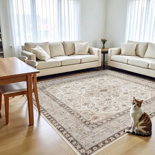 Vista 20 de Alfombra lavable de cocina de 2 x 6: antideslizante oriental interior alfombra pasillo Soft Easy Clean Thin Floor Throw Carpet for Bedroom