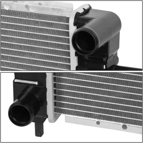 Vista 3 de DNA Motoring OEM-RA-2482 Radiador de aluminio atornillado estilo OE compatible con 02-05 Liberty AT, 19-15/16 pulgadas de ancho x 19-15/16 pulgadas