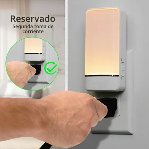 Vista 5 de Dawnrise Luces nocturnas que se enchufan a la pared con sensor