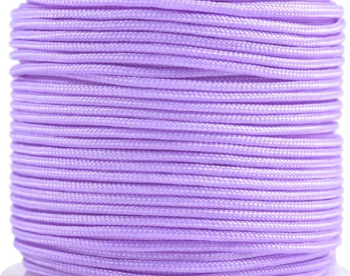 Vista 93 de KONMAY 1 rollo de cuerda de nailon de 150 yardas, trenzado de 0.016 in de nailon Shamballa Macramé/cordón de cuentas, cordón de nudo chino, cuerda