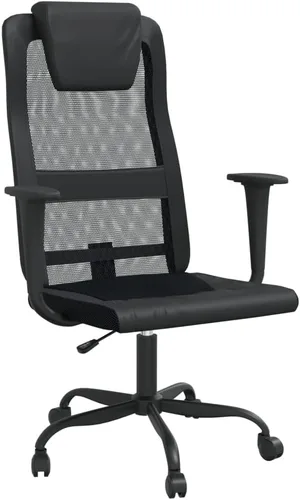 Vista 3 de Ergonomic Office Chair with Breathable Mesh Back, Adjustable Height Desk Chair for Home Office, Swivel Computer Chair with Lumbar Support and Smooth