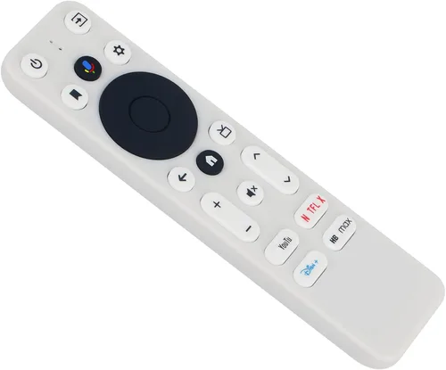 Vista 3 de Comandante de control remoto de voz de repuesto para Onn Android TV 4K UHD Stick TV Box 100026240 100024646