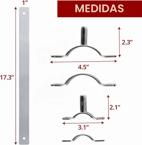 Vista 3 de Cierre automático de puerta con barra de acero resistente, bisagras de puerta de cierre automático, ideal para puerta de metal en el aire libre como