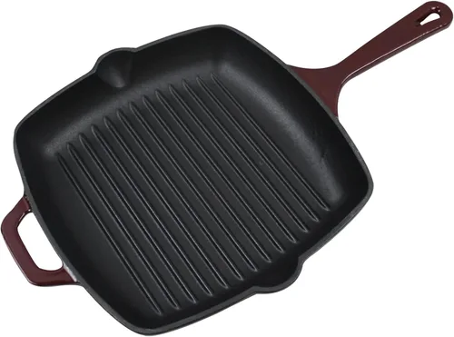 Vista 25 de Utensilios de cocina de hierro fundido esmaltado (Olla Mini 0,25 Qt., Glaciar)