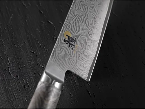 Vista 3 de Miyabi Negro 5000MCD67 - Cuchillo Santoku de 7 pulgadas
