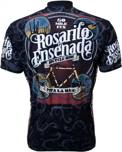 Vista 2 de World Jerseys Rosarito Ensenada Viva la Baja - Maillot de ciclismo para hombre