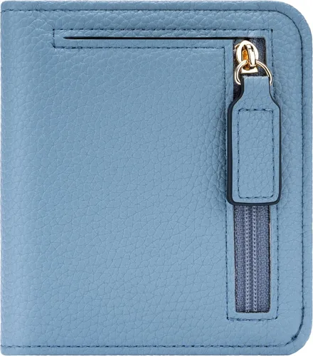 Vista 25 de Gostwo Cartera pequeña para mujeres, portador de tarjetas de crédito delgado bifold, billetera compacta de efectivo con bloqueo RFID, billeteras