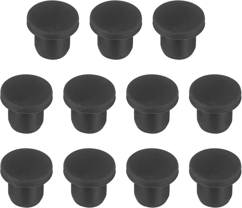 Vista 138 de MECCANIXITY - Tapones de silicona en forma de T (26mm, 1 pulgada de diámetro), color negro