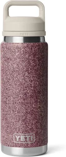 Vista 12 de YETI Rambler - Botella de 26 oz, aislada al vacío, de acero inoxidable con tapa Chug, color negro