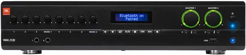 Vista 6 de JBL Mezclador/amplificador profesional VMA160 de 5 entradas y 60 vatios