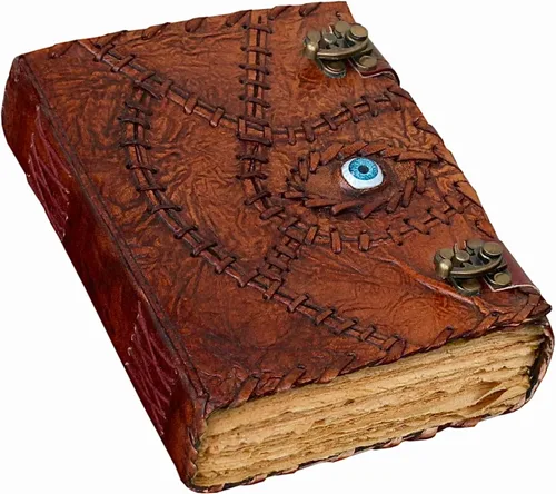 Vista 8 de Hocus Pocus Libro de las Sombras, Libros de Hechizos Grimorio Accesorio Decoraciones de Halloween de Bruja, Libro de las Sombras Libro de Hechizos