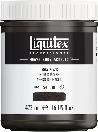Vista 114 de Liquitex Pintura acrílica profesional de alto espesor, envase de 473 ml, tono carmesí alizarina permanente Alizarin Crimson Hue Permanente