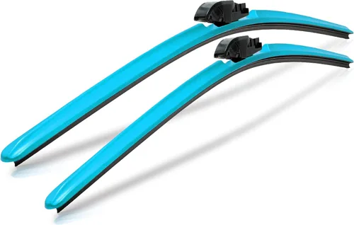 Vista 28 de ClixWipers - Limpiaparabrisas de repuesto de fibra de carbono negra de 14 + 14 pulgadas (juego de 2) para todo tipo de clima, limpiaparabrisas