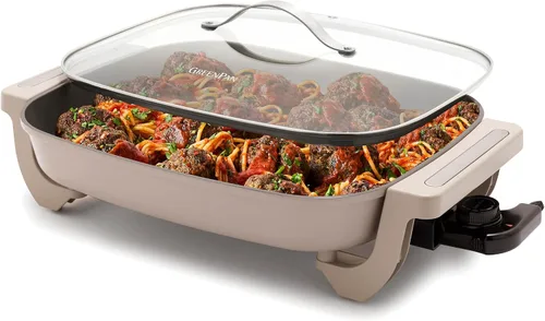 Vista 15 de GreenPan Olla arrocera avanzada, 4 tazas sin cocinar/8 tazas cocidas, olla antiadherente extraíble de cerámica sin PFAS, arroz blanco y marrón
