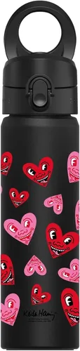 Vista 27 de RHINOSHIELD AquaStand - Botella magnética de 16 onzas, botella de agua aislada de acero inoxidable de boca redonda, botella deportiva con mango