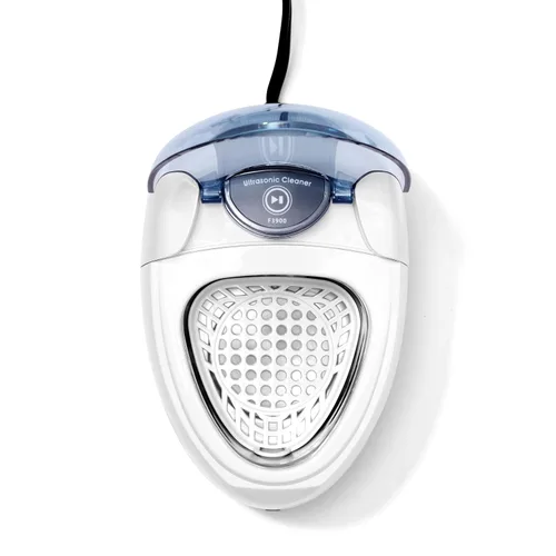 Vista 10 de iSonic Limpiador ultrasónico de dentadura/alineador/retenedor para todos los aparatos dentales y de la apnea del sueño (F3900)