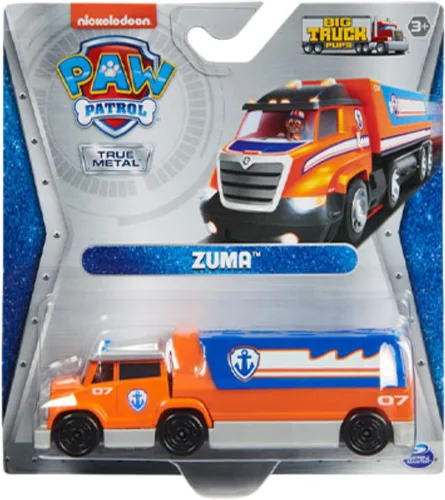 Vista 4 de Spin Master Paw Patrol - Cachorros de Camión Grande de Metal Verdadero Coleccionable Fundido a Presión - Marshall
