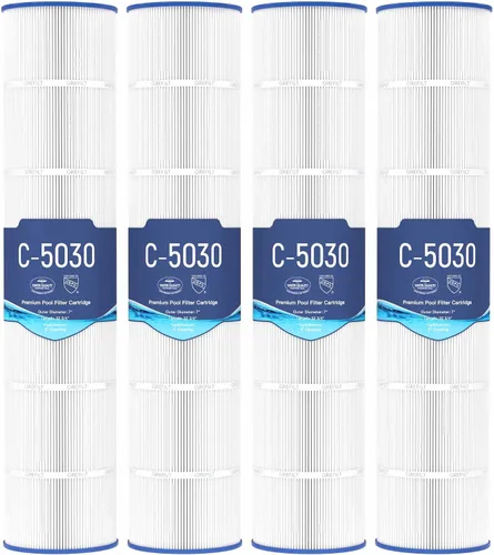 Vista 9 de Cartuchos de filtro de piscina C500, compatibles con Hayward C500, CX500-RE, Pleatco PA50-EC, Unicel C-7656, Filbur FC-1240, 50 pies cuadrados
