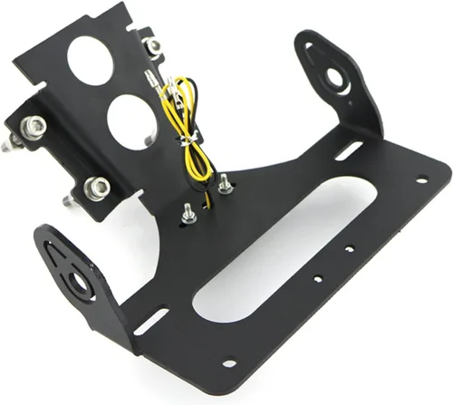 Vista 5 de Soporte para placa de matrícula con luz LED, compatible con Yamaha MT-09 FZ-09 2014-2016