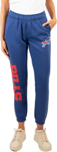Vista 18 de Ultra Game NFL - Pantalones deportivos de vellón supersuaves para mujer Gris brezo