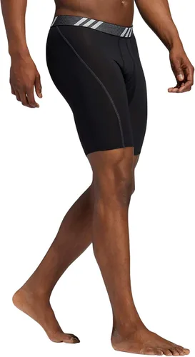 Vista 4 de adidas Calzoncillos tipo bóxer largos de malla para hombre (paquete de 3)