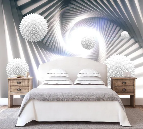 Vista 14 de Papel pintado en blanco y negro de la ciudad de Nueva York, mural de pared pintado a mano Times Square para decoración de sala de estar, dormitorio
