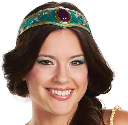 Vista 2 de Disfraz de Jasmine de Aladin Disney Verde