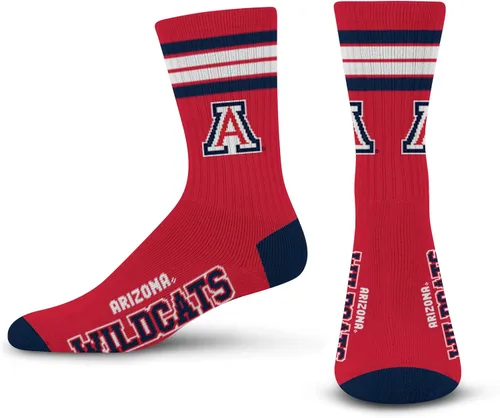 Vista 25 de For Bare Feet Calcetines de cuatro rayas de la NFL para mujer