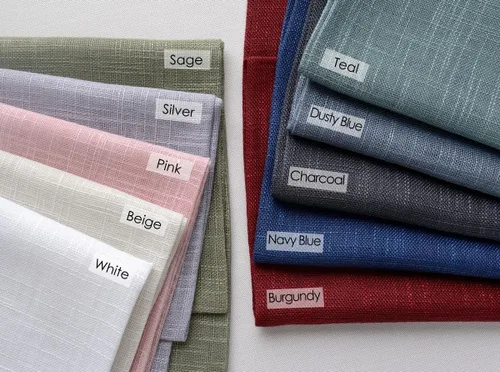 Vista 5 de Cortinas para sala de estar de 2 paneles (2 x 37 pulgadas de ancho), cortinas con textura de lino, con ojales, de la marca Miuco