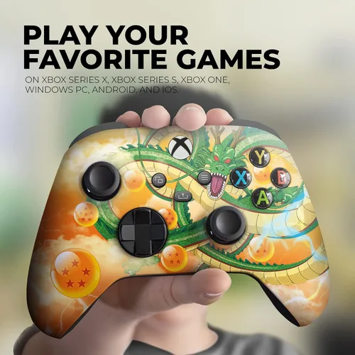 Vista 4 de DreamController Original Xbox Wireless Controller Special Edition Customized Compatible with Xbox One SX, Xbox Series XS & Windows 10 Made with