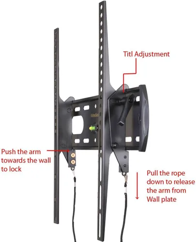 Vista 3 de VideoSecu Soporte de pared ultra delgado de bajo perfil para VIZIO E370VL E371VL E390VL E390VL E390-A1 E420VSE E420AR E422VLE E420I-A1 E421VO