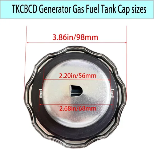 Vista 2 de Tapa del generador compatible con Honda y Clone 389cc 420cc 439cc Predator 7000 8750 EC6500 EL6500CXS EB5000X 5000 6500 vatios y clon 11hp 13hp