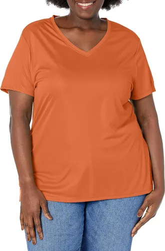 Vista 10 de Just My Size Camiseta Cool Dri de manga corta para mujer Negro