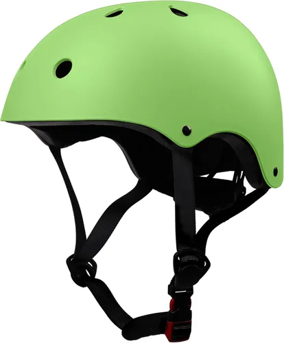 Vista 14 de Casco de bicicleta para niños pequeños, 2 tamaños ajustables, para niños y niñas, multideporte, ajustable, para scooter, bicicleta, monopatín