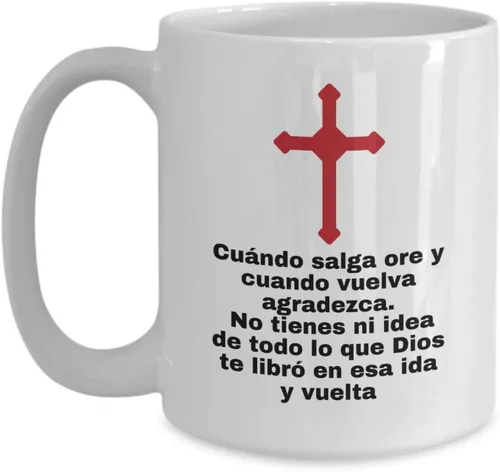 Vista 3 de Presente Original taza de cafe para colegas Presentes para novia, esposa, fiance afirmaciones positivas