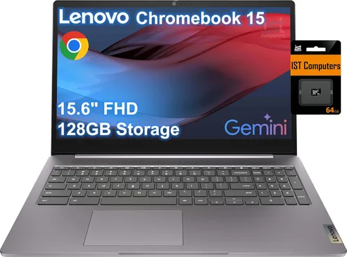 Vista 11 de Lenovo Chromebook 14 Laptop (pantalla táctil FHD de 14 pulgadas, procesador de 8 núcleos a 2.0 GHz, 4 GB de RAM, 128 GB