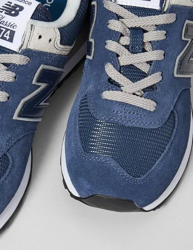 Vista 9 de New Balance 574 V2 Evergreen - Tenis para hombre azul 9