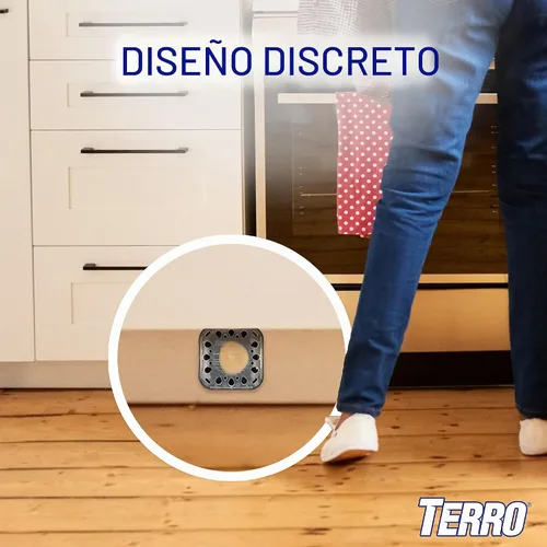Vista 3 de TERRO T500SR - Estaciones de cebo para cucarachas multisuperficie para interiores, 12 estaciones de cebo, color negro