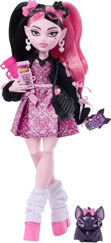 Vista 8 de Monster High Cleo De Nile Muñeca con Pet Cobra
