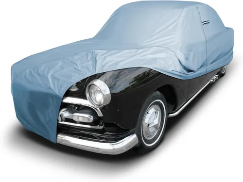 Vista 40 de iCarCover Funda de automóvil a medida para Lincoln Capri (1952-1957), impermeable, para todo tipo de clima, lluvia, nieve, protección solar UV Rayas