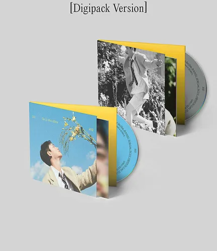 Vista 4 de EXO DO EMPATHY 1st Mini Album_DIGIPACK_ BLUE VER 1ea CD28p Photo Book1ea Photo Card1ea Folded PosterOn pack1ea STORE GIFT CARD K-POP