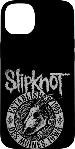 Vista 15 de Funda negra oficial de Slipknot Goat Flames para iPhone 17