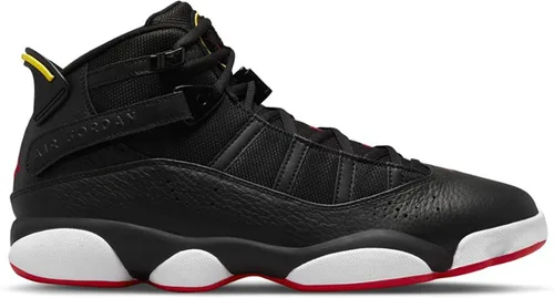 Vista 3 de Jordan 322992-012 - Tenis de baloncesto con 6 anillos para hombre (9, negroblancorojo, Numeric_9)