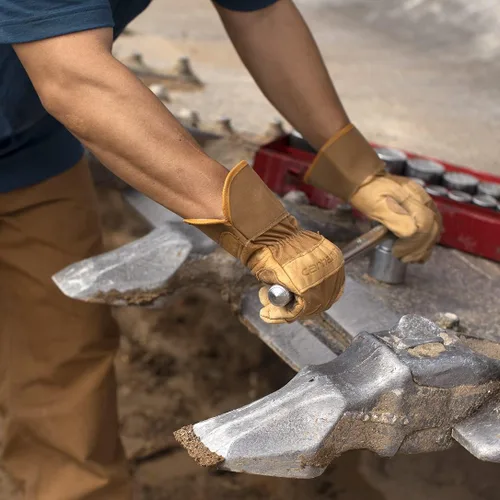 Vista 4 de Carhartt Guante de trabajo System 5 para hombre con puño de seguridad