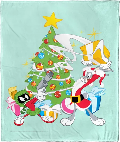 Vista 13 de Northwest Looney Tunes - Manta de seda táctil, 50 x 60 pulgadas, cuenco de cereales
