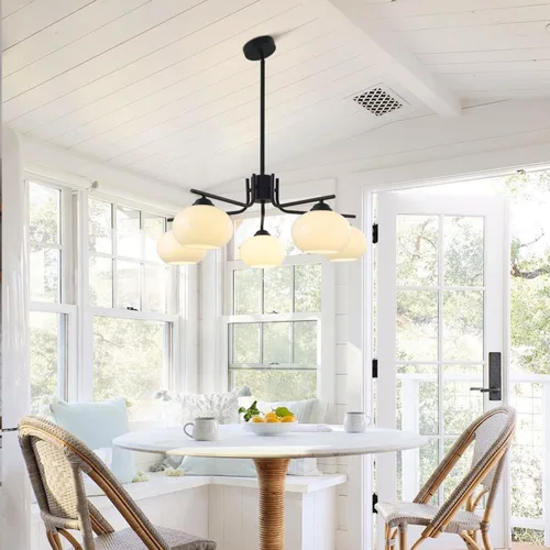 Vista 6 de KCO Lighting M14 - Varilla de extensión roscada de 7.89 pulgadas y 11.8 pulgadas, varillas de extensión negras, accesorios de iluminación, varillas