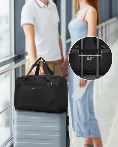 Vista 7 de ECOHUB Bolsa de viaje para artículos personales de Spirit Airlines de 18 x 14 x 8 pulgadas, artículos esenciales de viaje, bolsa de viaje, bolsa